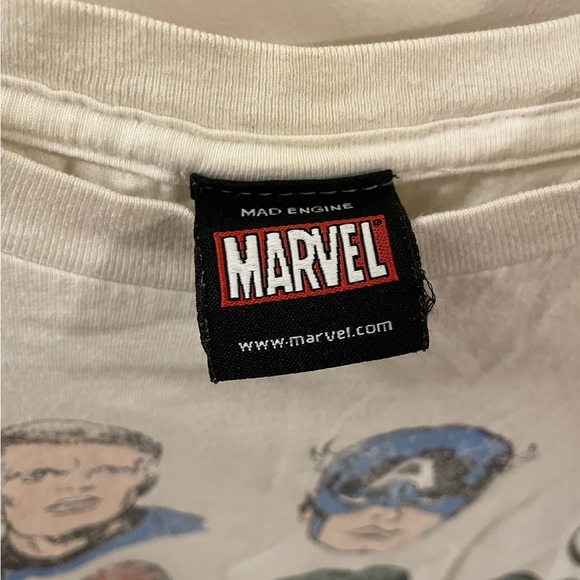 Pair of t-shirts. Marvel Superhero shirt and Guitar Center New York shirt - Picture 2 of 3